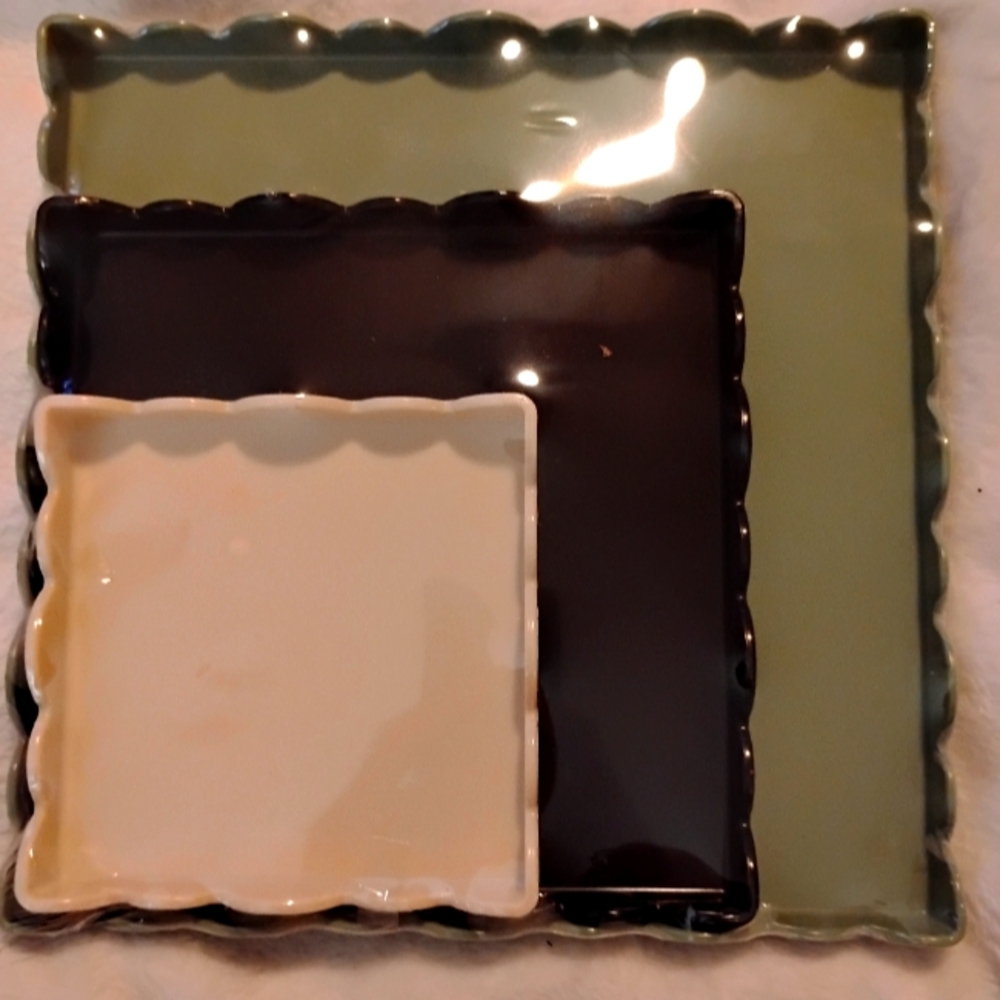 🐰🎉Set of 3 Small Square Nesting Trays